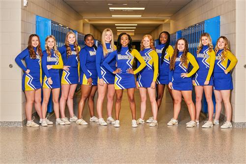 2023-2024 Varsity Cheerleaders